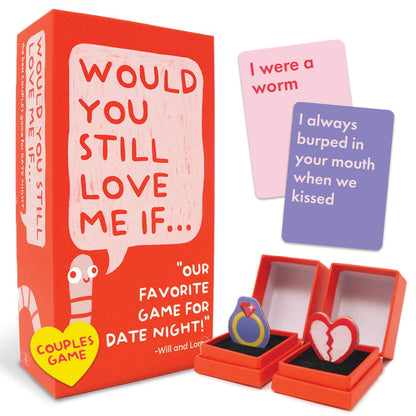 Would You Still Love Me If... Unleash the Fun with Our Couples Card Game - Engaging Date Night Game for Adults - Hilarious and Entertaining Conversations - Perfect Valentines Gift for Couples
