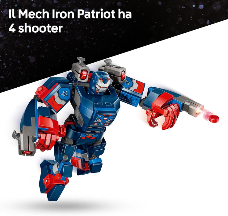 LEGO ǀ Marvel Avengers: Endgame Thor vs. Chitauri - Building Toy with a Mech, Gorilla Figure & 7 Minifigures incl. Thor, Rocket & Iron Patriot - Super Hero Gift for 8+ Year Old Boys - 76322