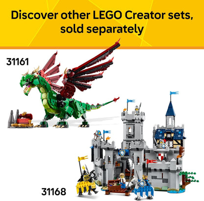 LEGO Creator 3in1 Beautiful Horse Toy - Animal Figure Transforms into a Bear or a Deer Model - Creative Gift for 9+ Year Old Girls & Boys - 31166