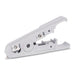 StarTech.com Network Cable Stripper and Cutter, Professional Wire Stripper for UTP/FTP/STP/Coax Cables, Rotary Wire Stripping and Cutting Tool