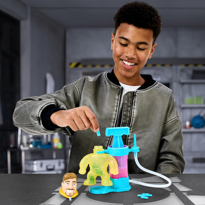 MRBEAST LAB Make Your Own Stretchy, Goo Filled MrBeast With The Creation Station, With 3 Unique Goo Fillings, Mix, Fill & Create Your Own Stretchy MrBeast Action Figure Again And Again