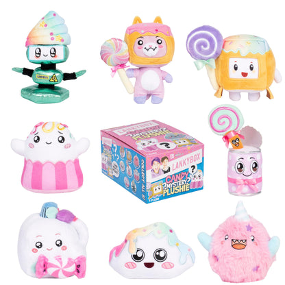 LankyBox Mystery Plush, Candy Collection, Collectible Blind Box Mini Plush, Officially Licensed Merch, One Supplied Styles May Vary