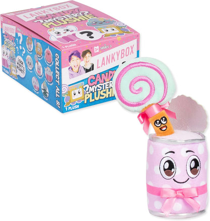 LankyBox Mystery Plush, Candy Collection, Collectible Blind Box Mini Plush, Officially Licensed Merch, One Supplied Styles May Vary