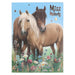 Depesche 12933 Miss Melody - Schrijfset in map, met paardenmotief en bloemen, incl. briefpapier, enveloppen en stickers