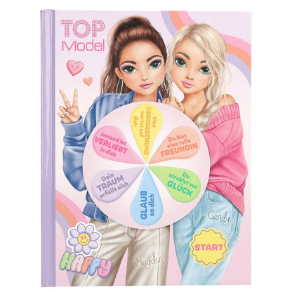 Depesche 13352 TOPModel Colouring Book with Light and Sounds Creative Book with 96 Pre-Printed Pages for Drawing and Design