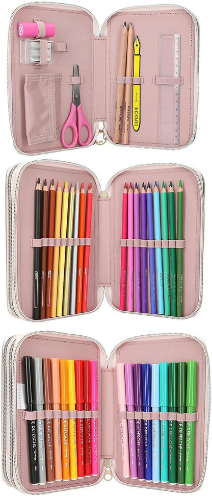 Topmodel - Topmodel Triple Pencil Case - Summer Feeling
