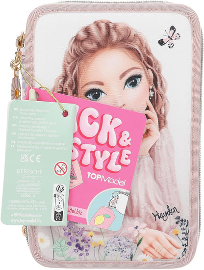 Topmodel - Topmodel Triple Pencil Case - Summer Feeling