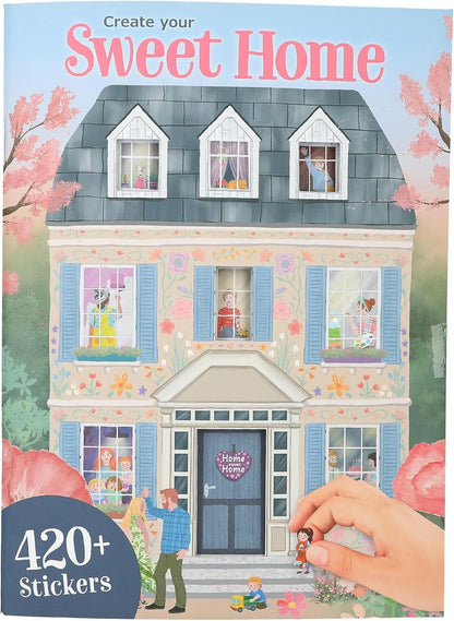 Depesche 13806 Create Your Sweet Home Sticker Book