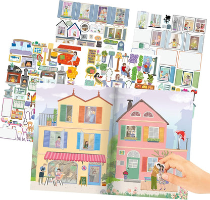 Depesche 13806 Create Your Sweet Home Sticker Book