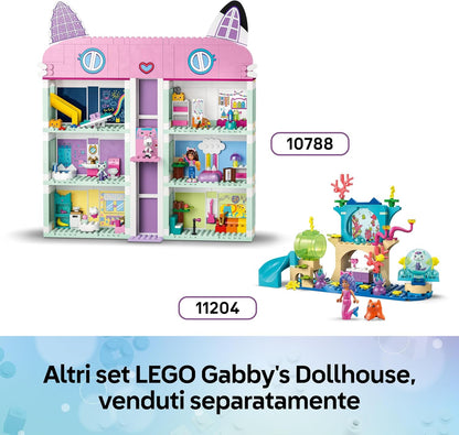 LEGO Gabby's Dollhouse Sweet Treat Mountain & Kitty Garden Toy - incl. a Mini Doll, Pandy Paws & Kitty Fairy Figures plus Food Accessories - Gift for 4+ Year Old Girls & Movie Fans - 11205