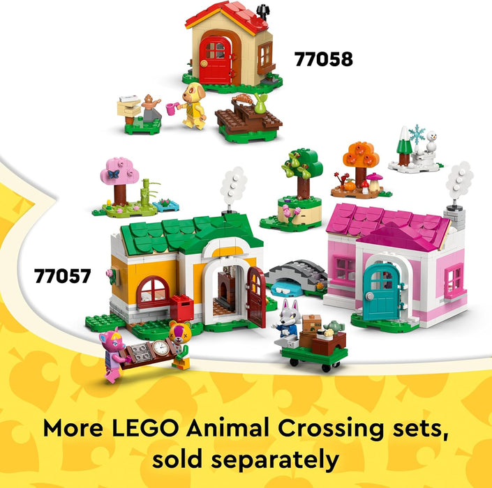 LEGO Animal Crossing Blathers's Museum Collection - Interactive Toy with Blathers & Lily Minifigures, plus Dinosaur Fossils and Accessories - Gaming Gift for 7+ Year Old Girls & Boys - 77056