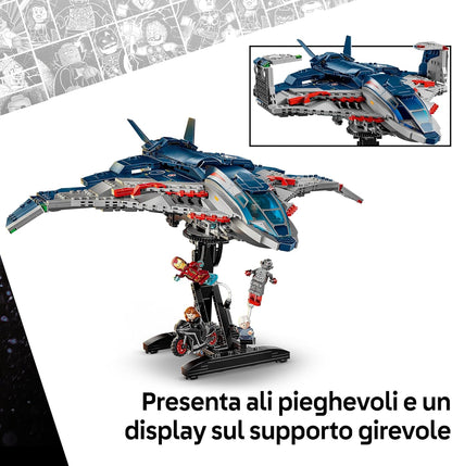 Lego: 76325 - Super Heroes Marvel - Quinjet Avengers: Age Of Ultron