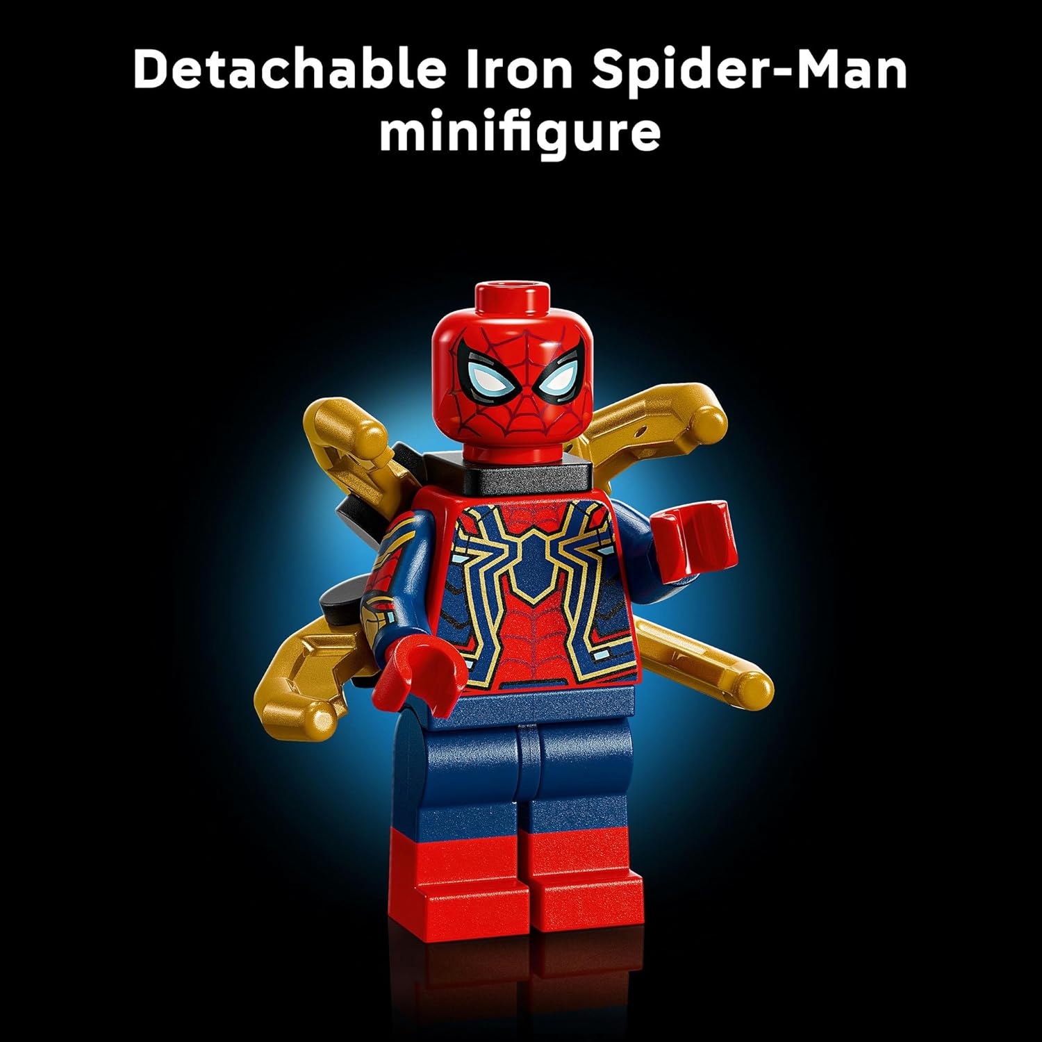 LEGO | Marvel Busto di Iron Spider-Man - Modellino da Esposizione per Adulti con 2 Braccia Mobili, Testa Girevole e Minifigure del Supereroe - Regalo da Collezione per i Fan degli Avengers - 76326