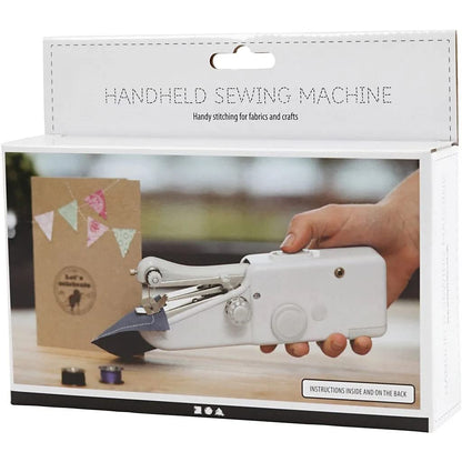 Creativ e 46143 Handheld Naaimachine, 20,5 cm Lengte, 3,5 cm Breedte, Wit, 6,7 cm Hoogte