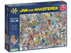 Jan Van Haasteren at The Hairdressers 1000 Piece Comic Puzzle