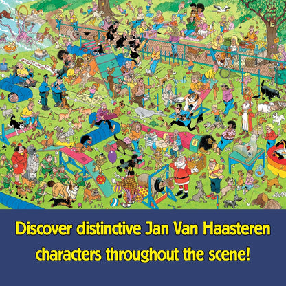 Jan van Haasteren - Hondenparcours (1000 stukjes