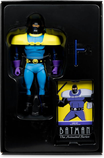 Batman: The Animated Series DC Direct Build-A Action Figure Wave 5 Lock-Up Black Light Edition (Gold Label) 15 cm
