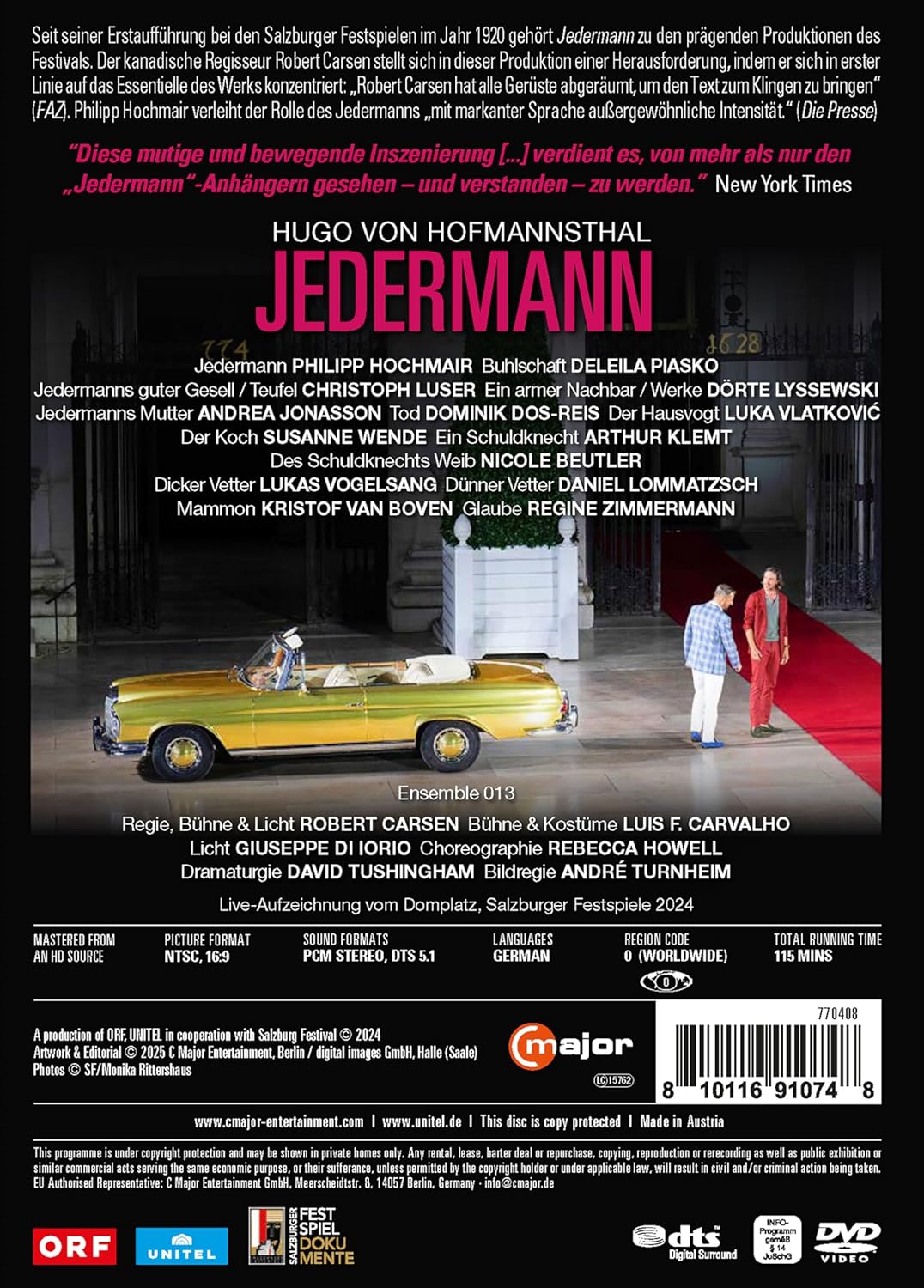 Hofmannsthal: Jedermann (Salzburger Festspiele, 2024, Regie: Carsen