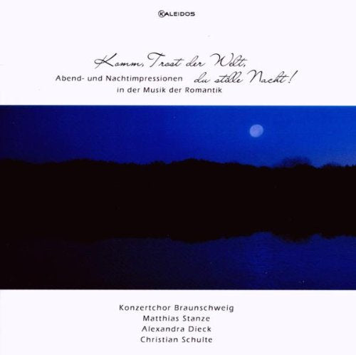 Komm,Trost der Welt,du Stille Nacht!