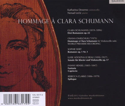 Hommage a Clara Schumann