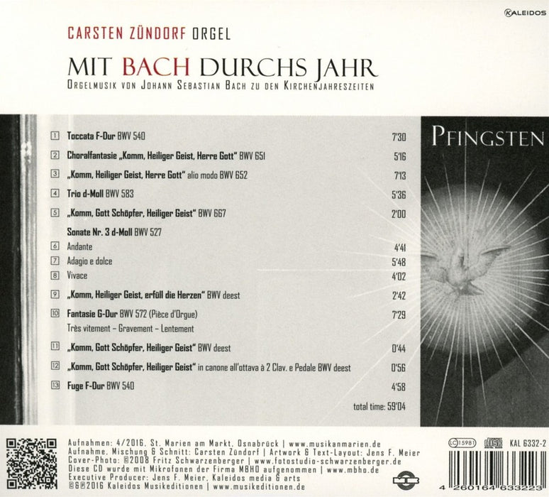 Mit Bach Durchs Jahr Vol.5: Pfingsten
