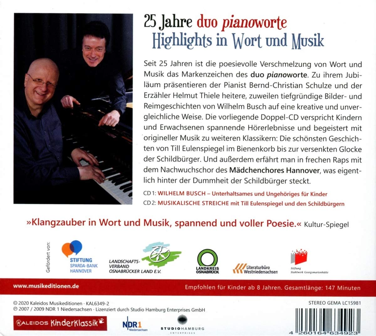 Till Eulenspiegel und Hans Huckebein