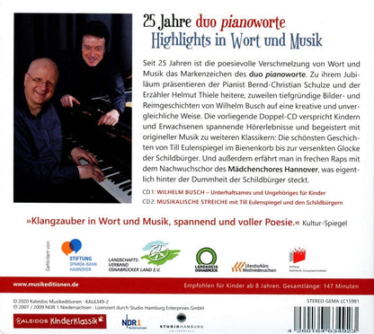 Till Eulenspiegel und Hans Huckebein