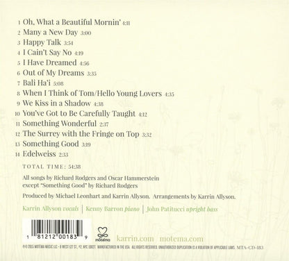 Many a New Day: Karrin Allyson Sings Rodgers & Ham