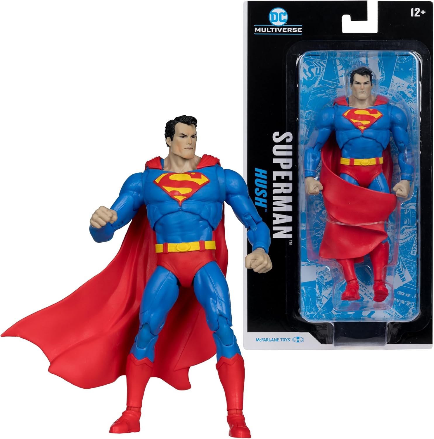McFarlane DC Multiverse Superman (Hush) 7in Action Figure Toys Blister Card