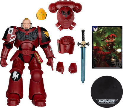 McFarlane Toys - Warhammer 40.000 Assault Intercessor Sergeant (Blood Angel) 7 inch figuur