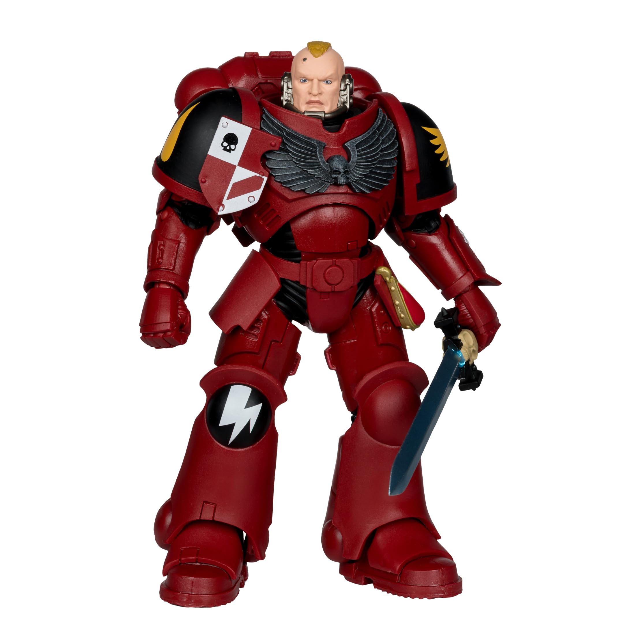 McFarlane Toys - Warhammer 40.000 Assault Intercessor Sergeant (Blood Angel) 7 inch figuur