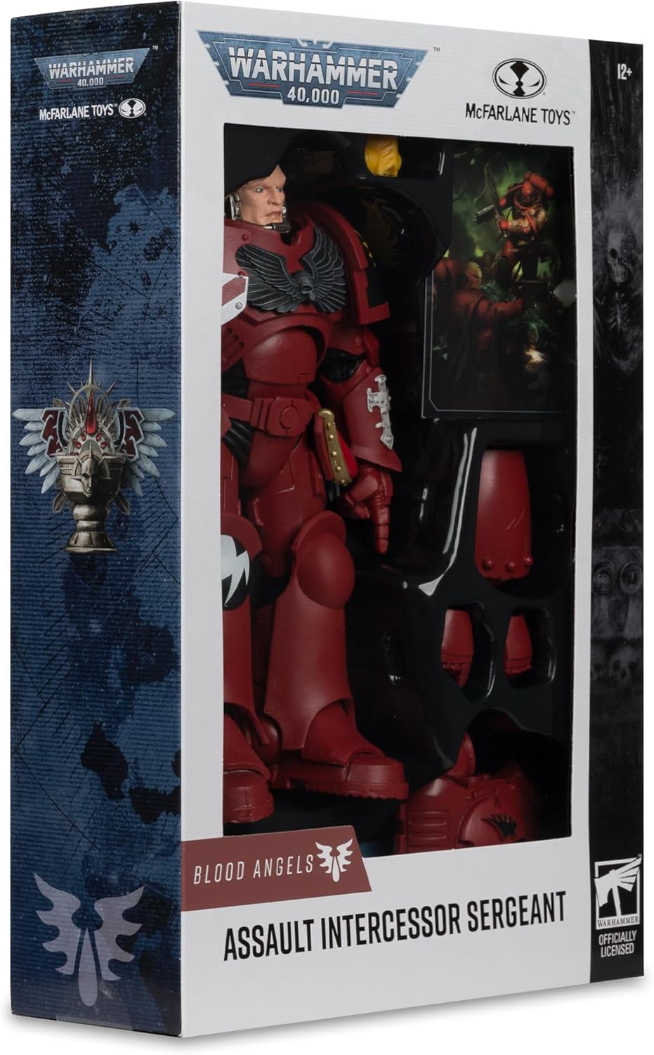 McFarlane Toys - Warhammer 40.000 Assault Intercessor Sergeant (Blood Angel) 7 inch figuur