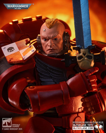 McFarlane Toys - Warhammer 40.000 Assault Intercessor Sergeant (Blood Angel) 7 inch figuur