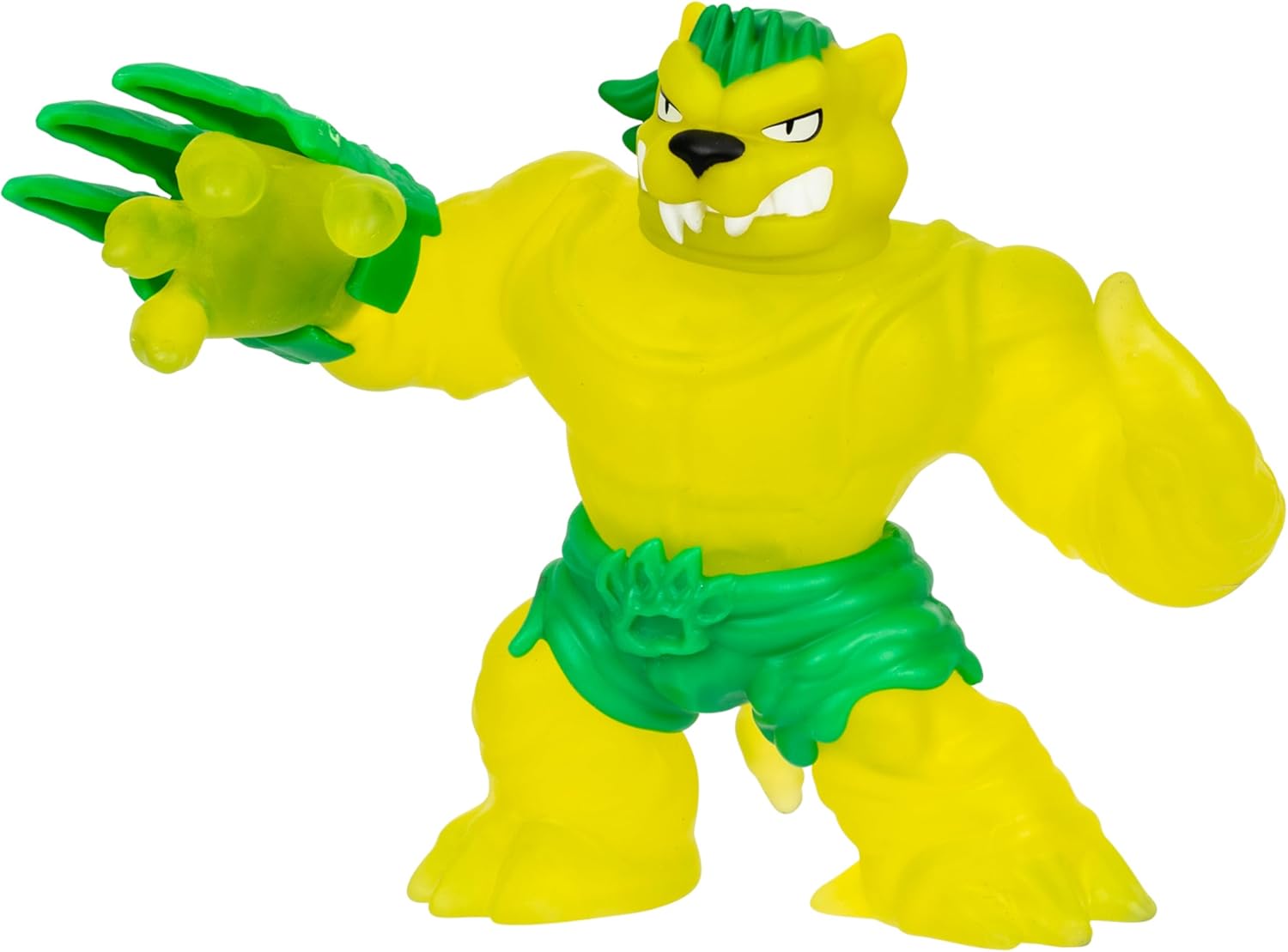 Heroes of Goo Jit Zu Meteor Madness, Stretchy Jagooar Action Figure, With Unique Stretchy Goo Filling & Meteor Battle Gauntlet.