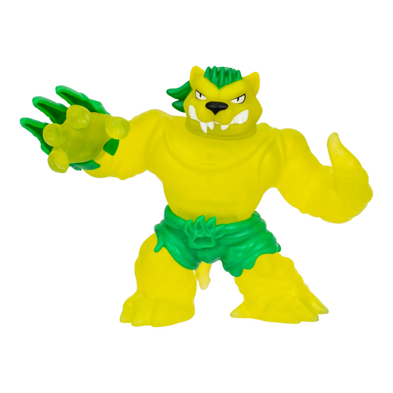 Heroes of Goo Jit Zu Meteor Madness, Stretchy Jagooar Action Figure, With Unique Stretchy Goo Filling & Meteor Battle Gauntlet.