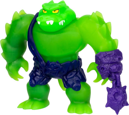 Heroes of Goo Jit Zu Meteor Madness, Stretchy Rock Jaw Action Figure, With Unique Gooey Filling & Battle Gauntlet