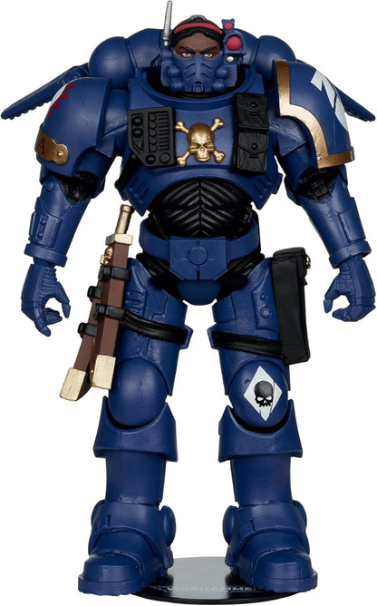 McFarlane Warhammer 40,000 Lieutenant in Phobos Armour (Ultramarines) 7in Figure Toys