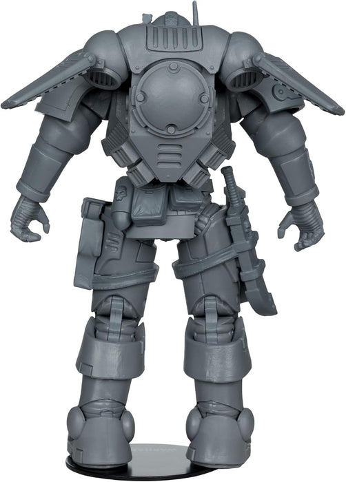 McFarlane Toys - Warhammer 40,000 Lieutenant in Phobos Armour (Ultramarines) Figura a prueba de artistas de 7 pulgadas