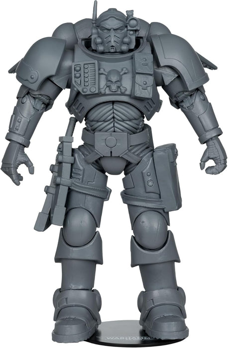 McFarlane Toys - Warhammer 40,000 Lieutenant in Phobos Armour (Ultramarines) Figura a prueba de artistas de 7 pulgadas