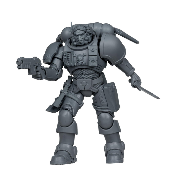 McFarlane Toys - Warhammer 40,000 Lieutenant in Phobos Armour (Ultramarines) Figura a prueba de artistas de 7 pulgadas