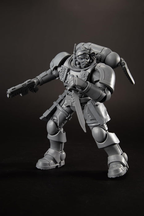 McFarlane Toys - Warhammer 40,000 Lieutenant in Phobos Armour (Ultramarines) Figura a prueba de artistas de 7 pulgadas