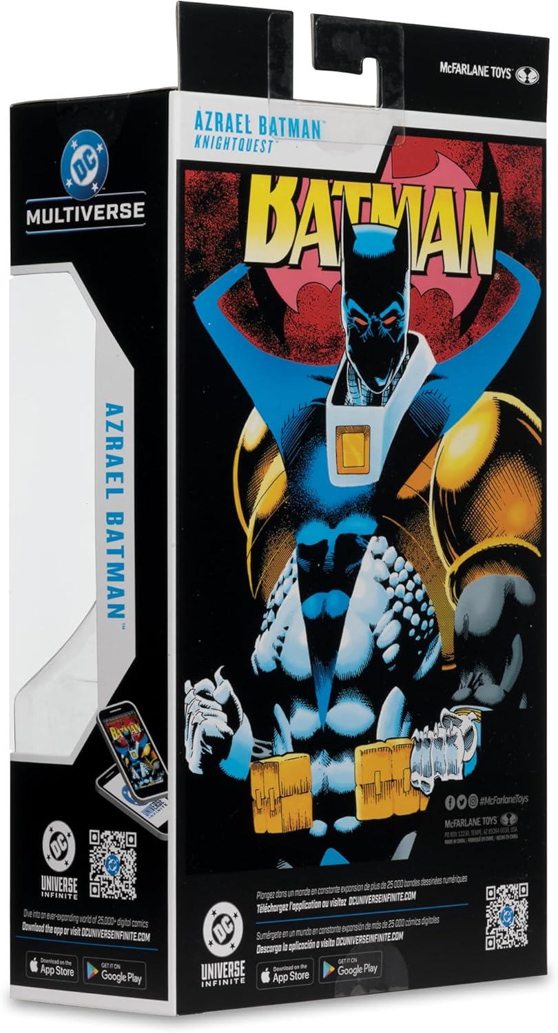 McFarlane DC Multiverse Azrael Batman (Knightquest) 7in Action Figure Toys