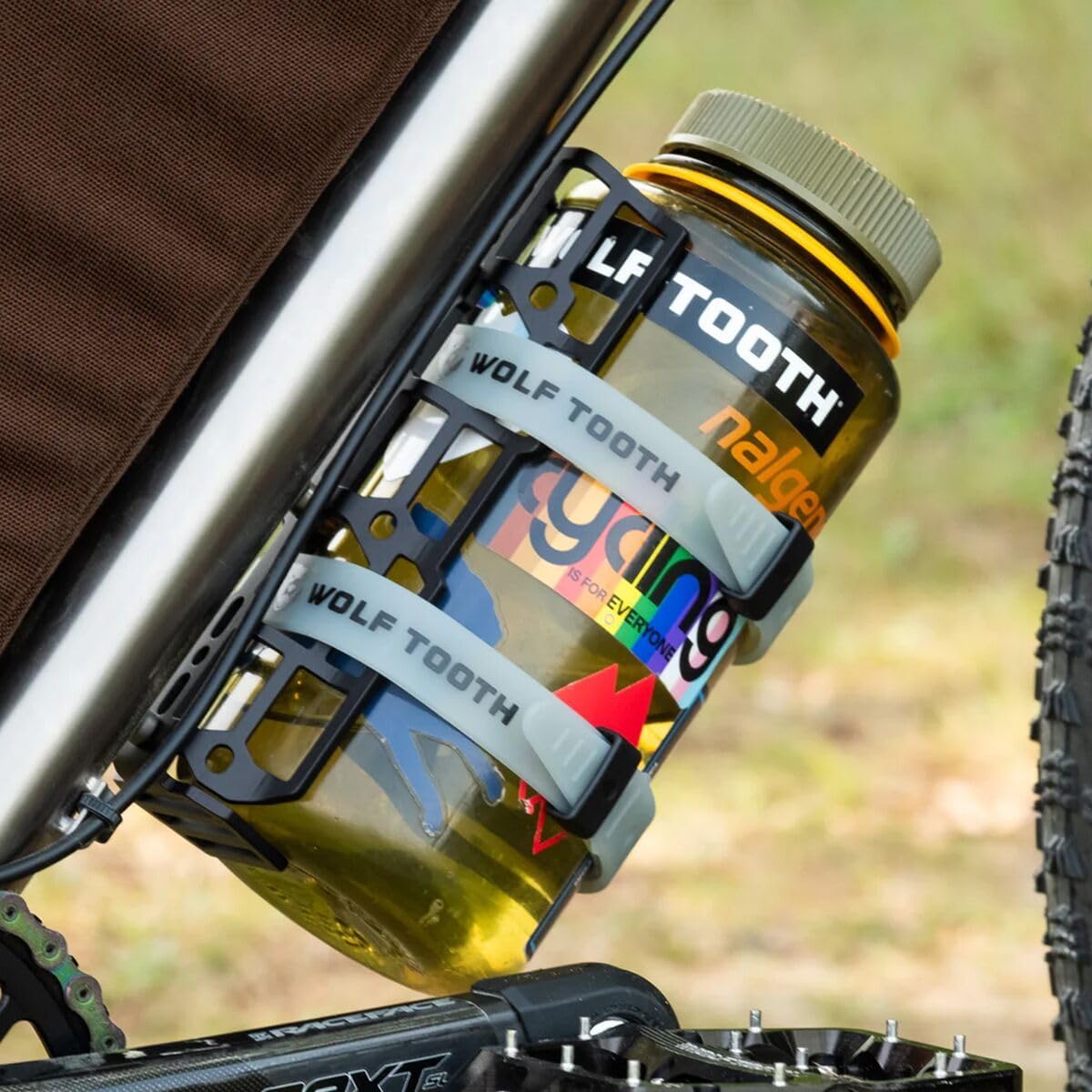 Wolf Tooth Components Morse-Frachtkäfig + Zwei Gurte, eine Farbe, Einheitsgröße