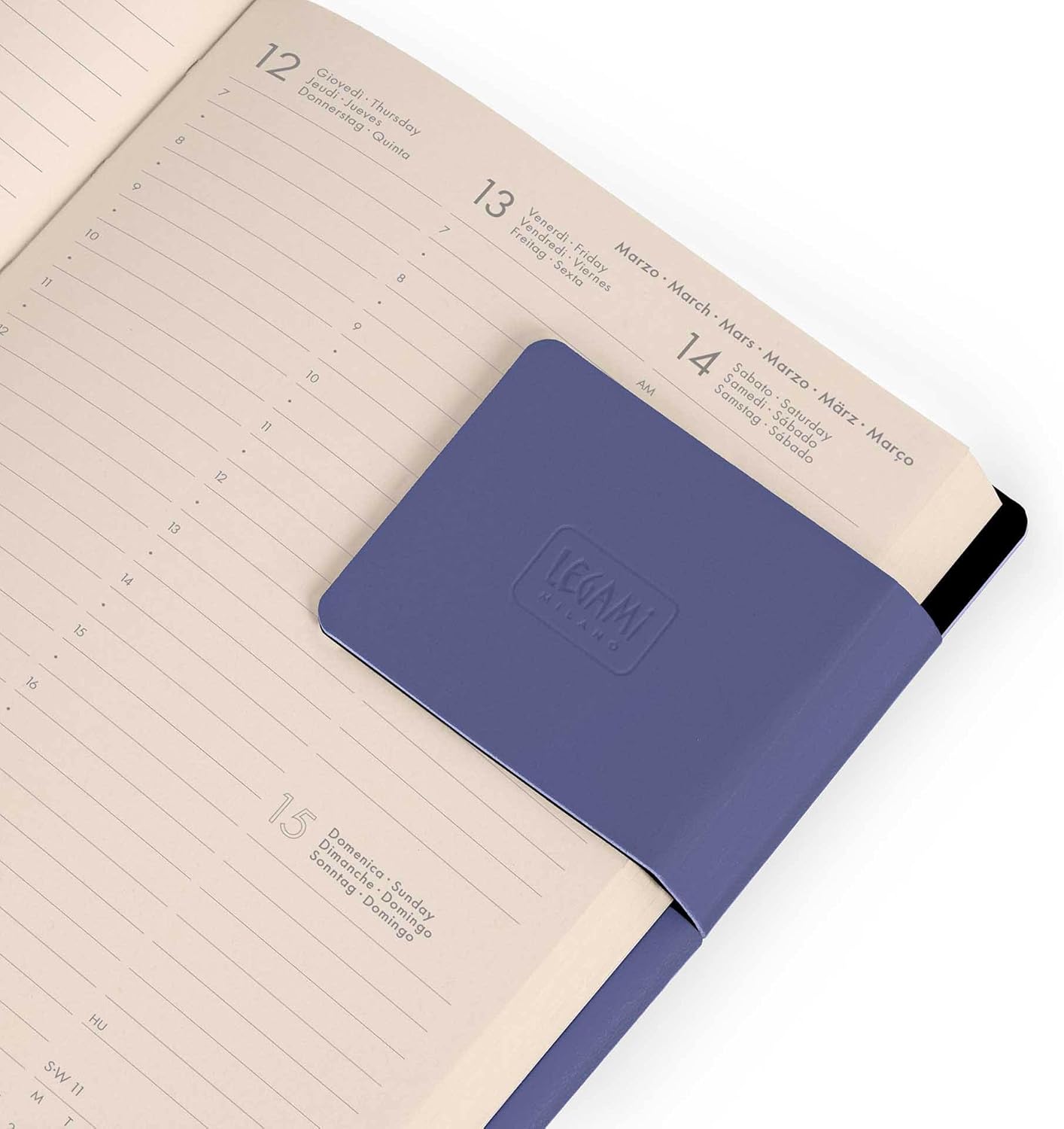 Legami - Small Weekly Diary 2026, Future Dusk, 12 Months, Elastic Closure, Diary from January 2026 to December 2026, in FSC Certified Paper, 9.5 x 13.5 cm