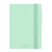 Legami - 2026 Small Daily Diary, Pastel Mint, 12 Months, Elastic Closure, Diary from January 2026 to December 2026, in FSC Certified Paper, 9.5 x 13.5 cm