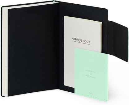 Legami - 2026 Small Daily Diary, Pastel Mint, 12 Months, Elastic Closure, Diary from January 2026 to December 2026, in FSC Certified Paper, 9.5 x 13.5 cm