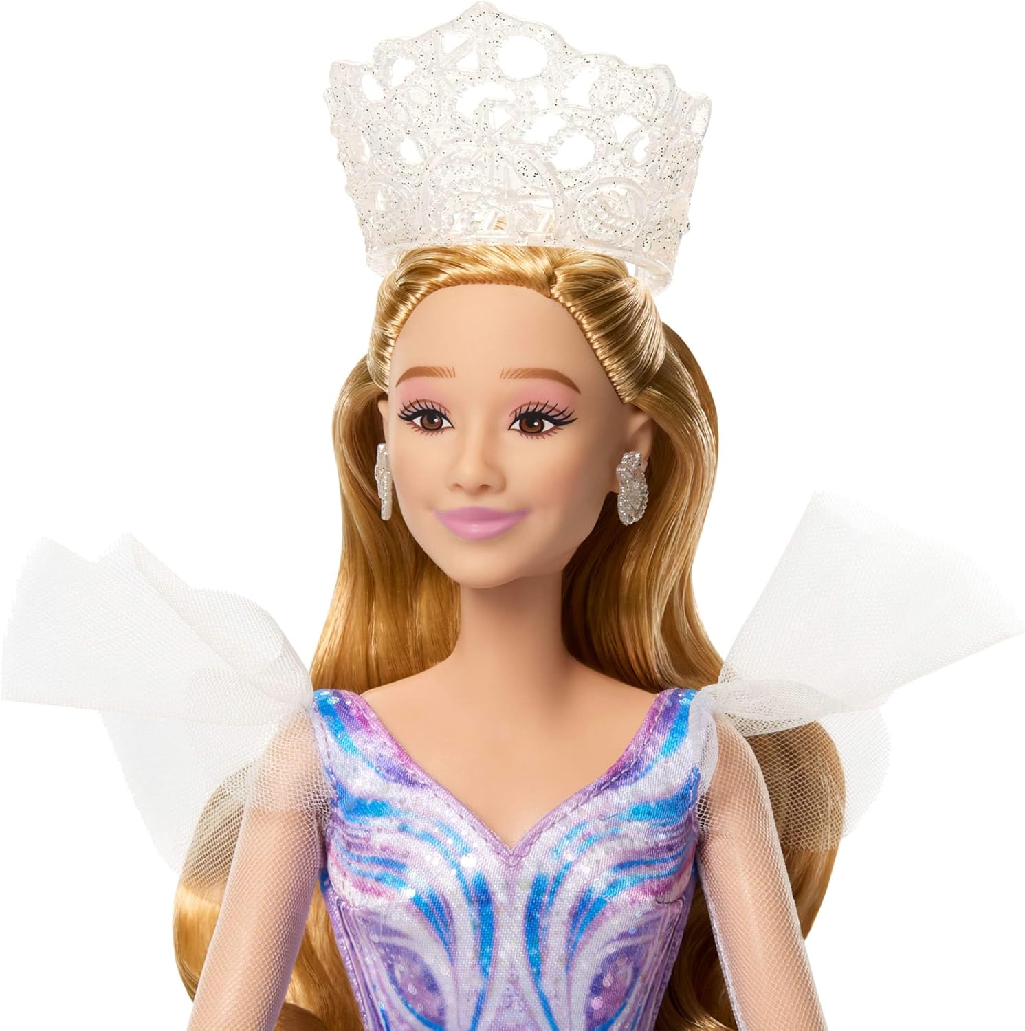 Mattel Wicked: Teil 2 von Universal Pictures Glinda Deluxe-Modepuppe mit abnehmbarem Outfit und 3 Accessoires, vom Film inspiriert, JFM13