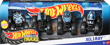 Hot Wheels Monster Truck X-Ray Vehicle 4-Pack