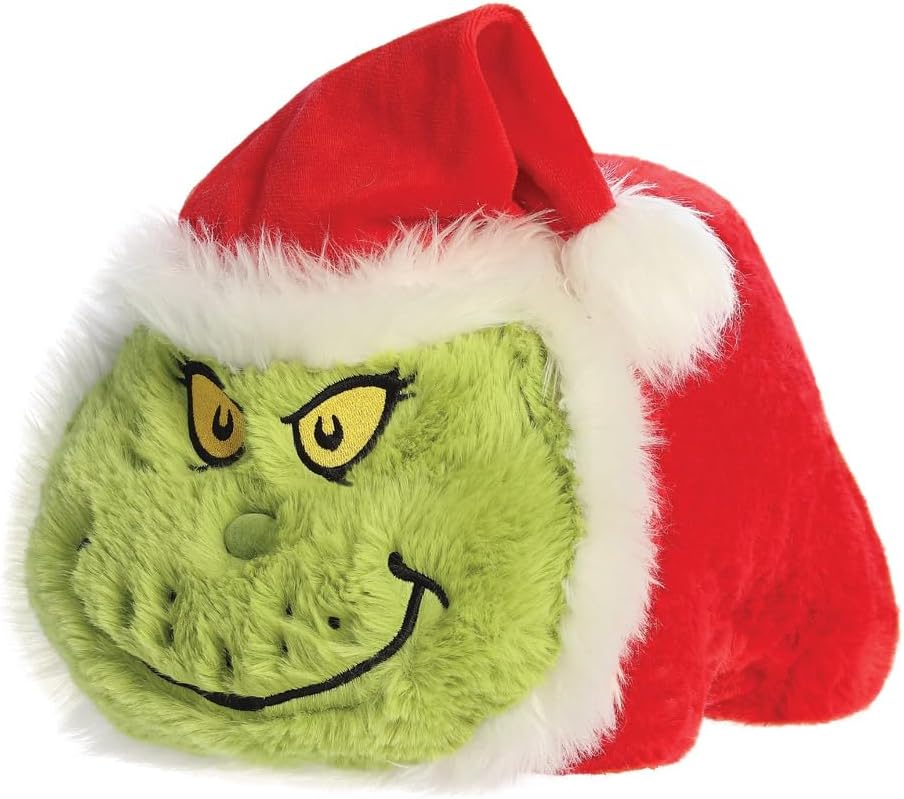 Aurora, 15294, Spudsters Santa Grinch 10In, Soft Toy, Red & Green