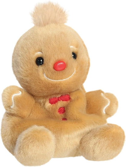 Aurora, 99408, Palm Pals Gino Gingerbread Man 5In, Soft Toy, Brown
